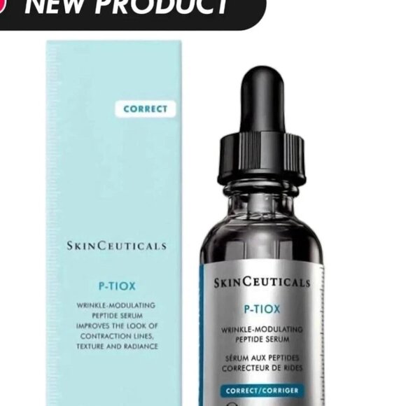 Skinceuticals P-TIOX Peptide Serum 1oz/30ml – New, Wrinkle-Modulating Treatment - Picture 4 of 5